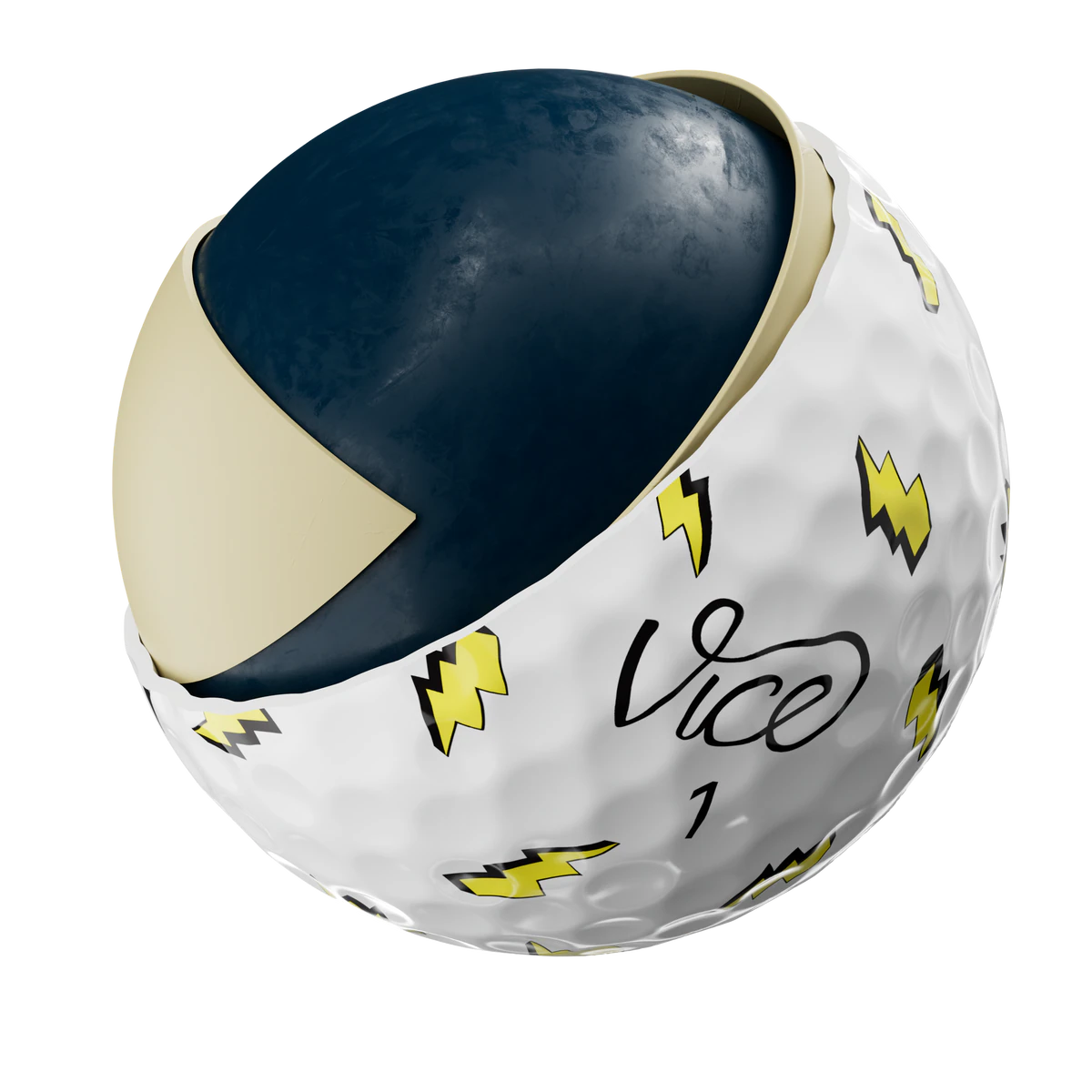 Vice Tour Zap - 12 pelotas de golf de edición limitada