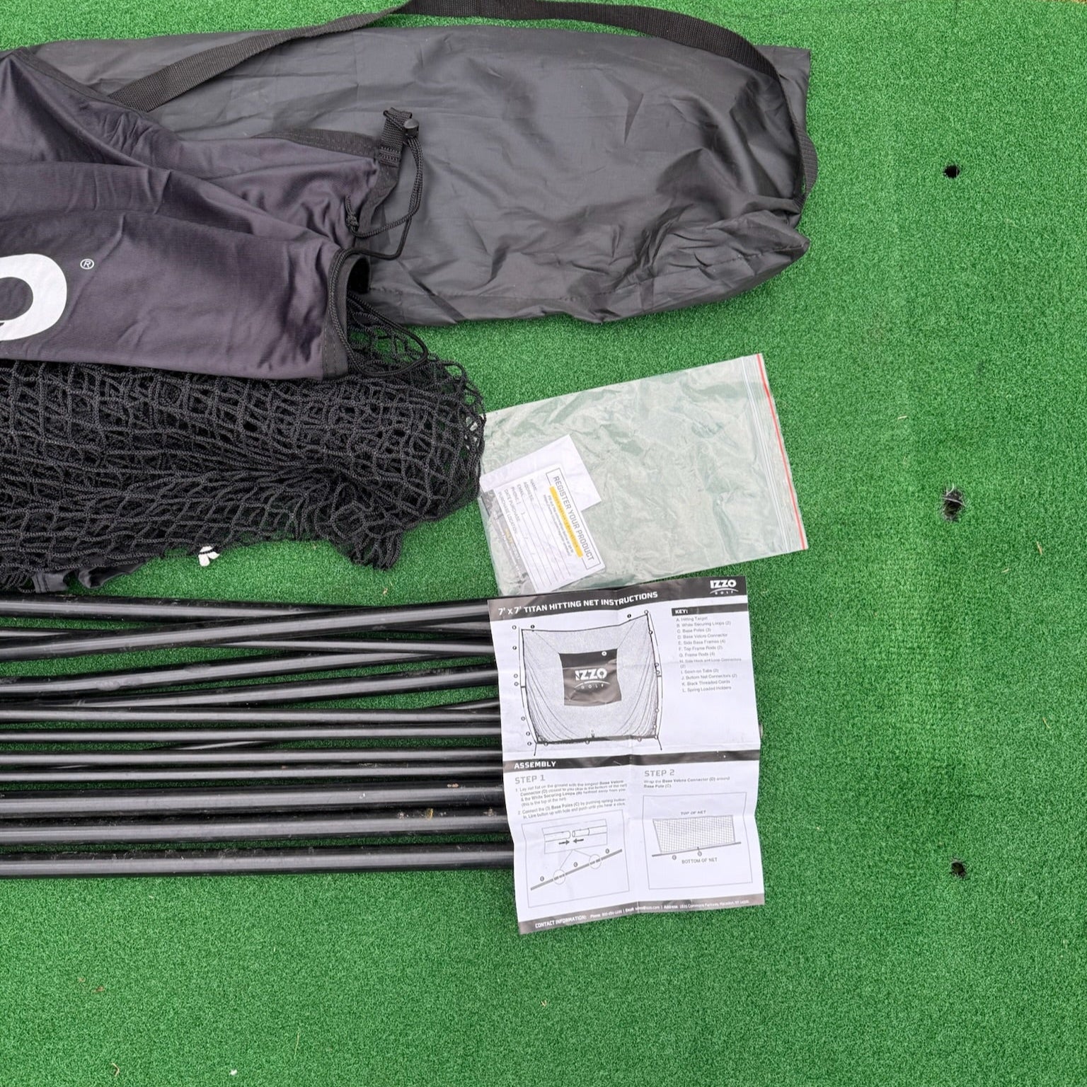 Red Practica Izzo 7x7 pies - Seminueva