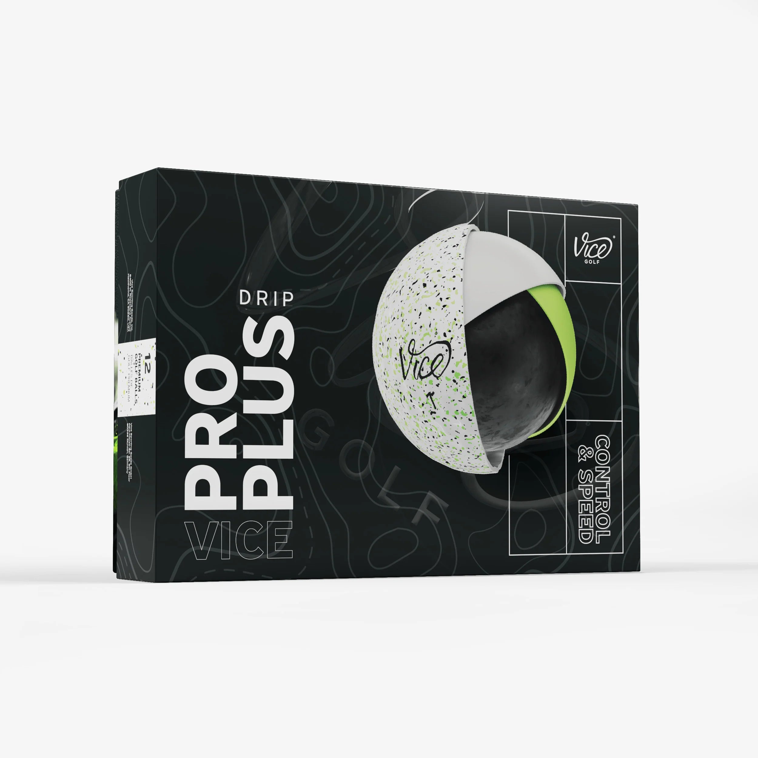 Vice Pro Plus - 12 pelotas de golf