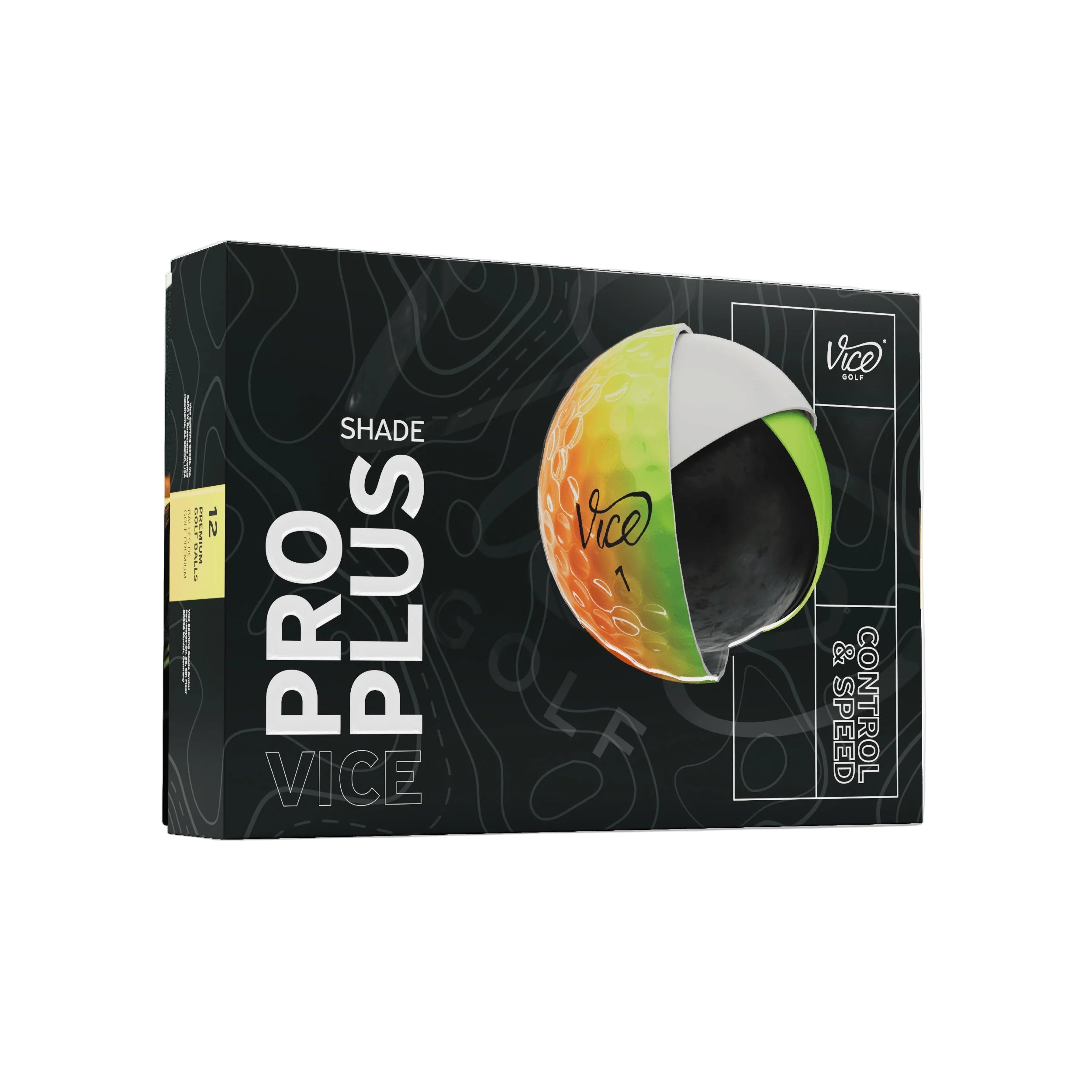 Vice Pro Plus - 12 pelotas de golf