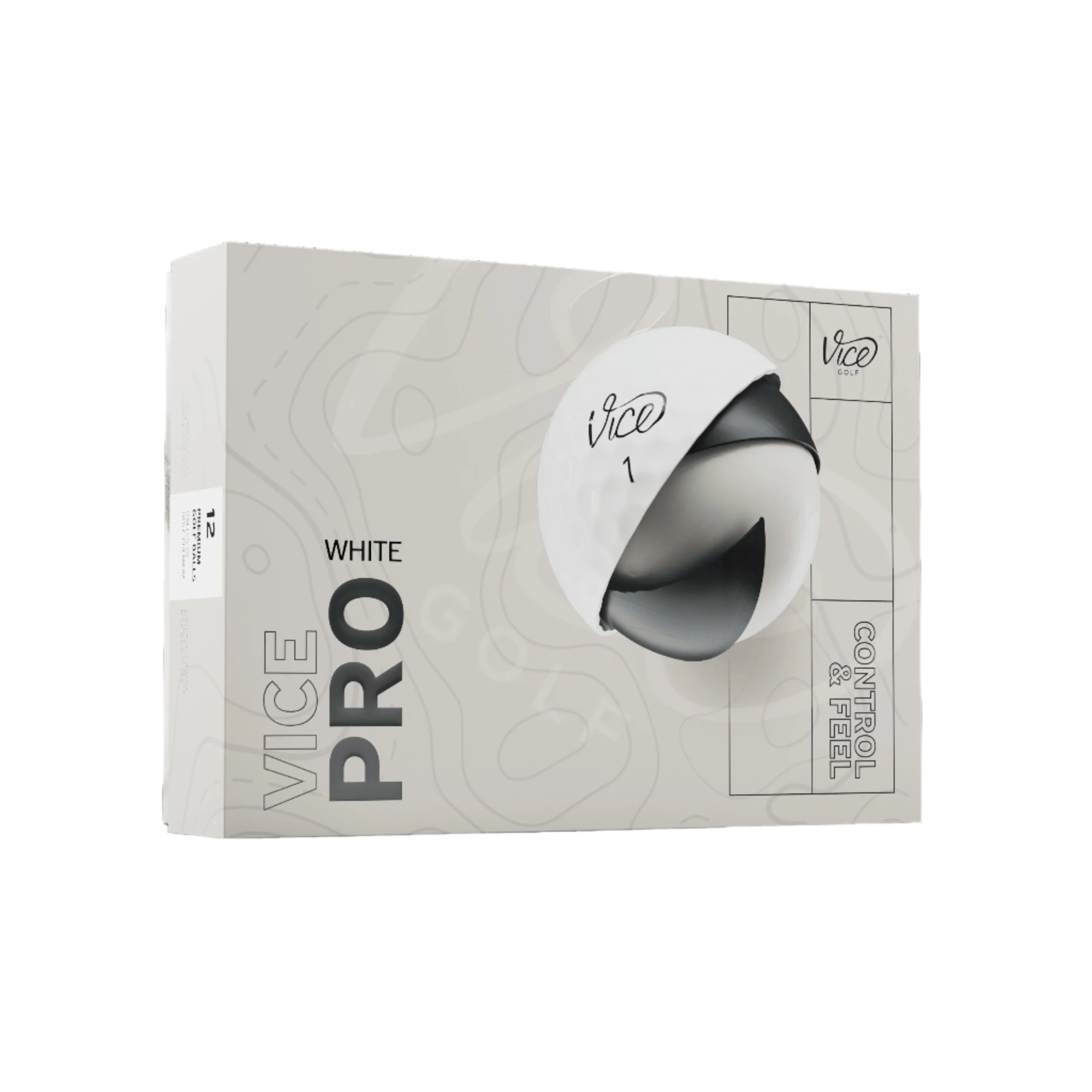 Vice Pro - 12 pelotas de golf