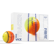 Vice Pro Fireball Tracer - 12 pelotas de golf de edición limitada