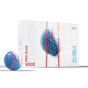 Vice  Pro Plus Artic Bomb Tracer - 12 pelotas de golf de edición limitada