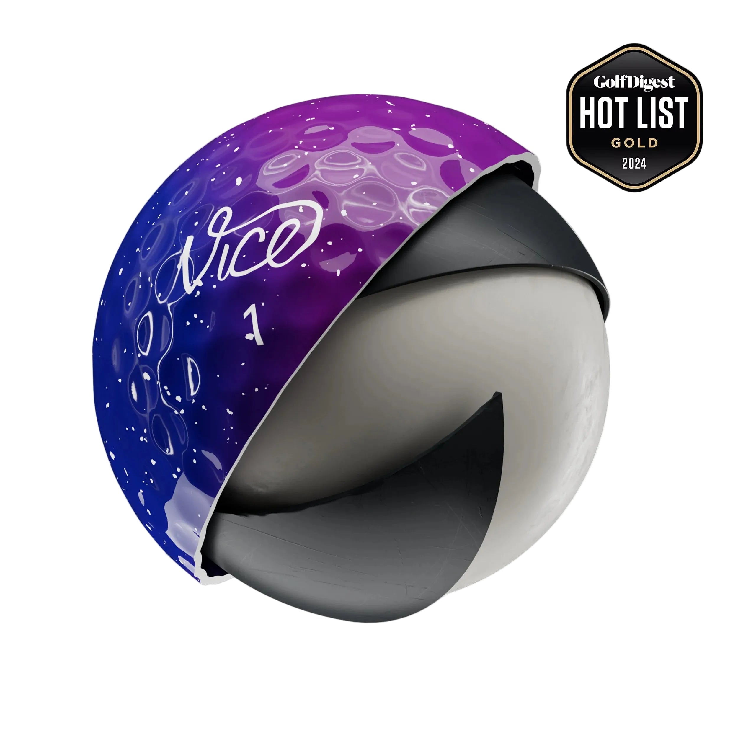 Vice Pro Galaxy- 12 pelotas de golf de edición limitada