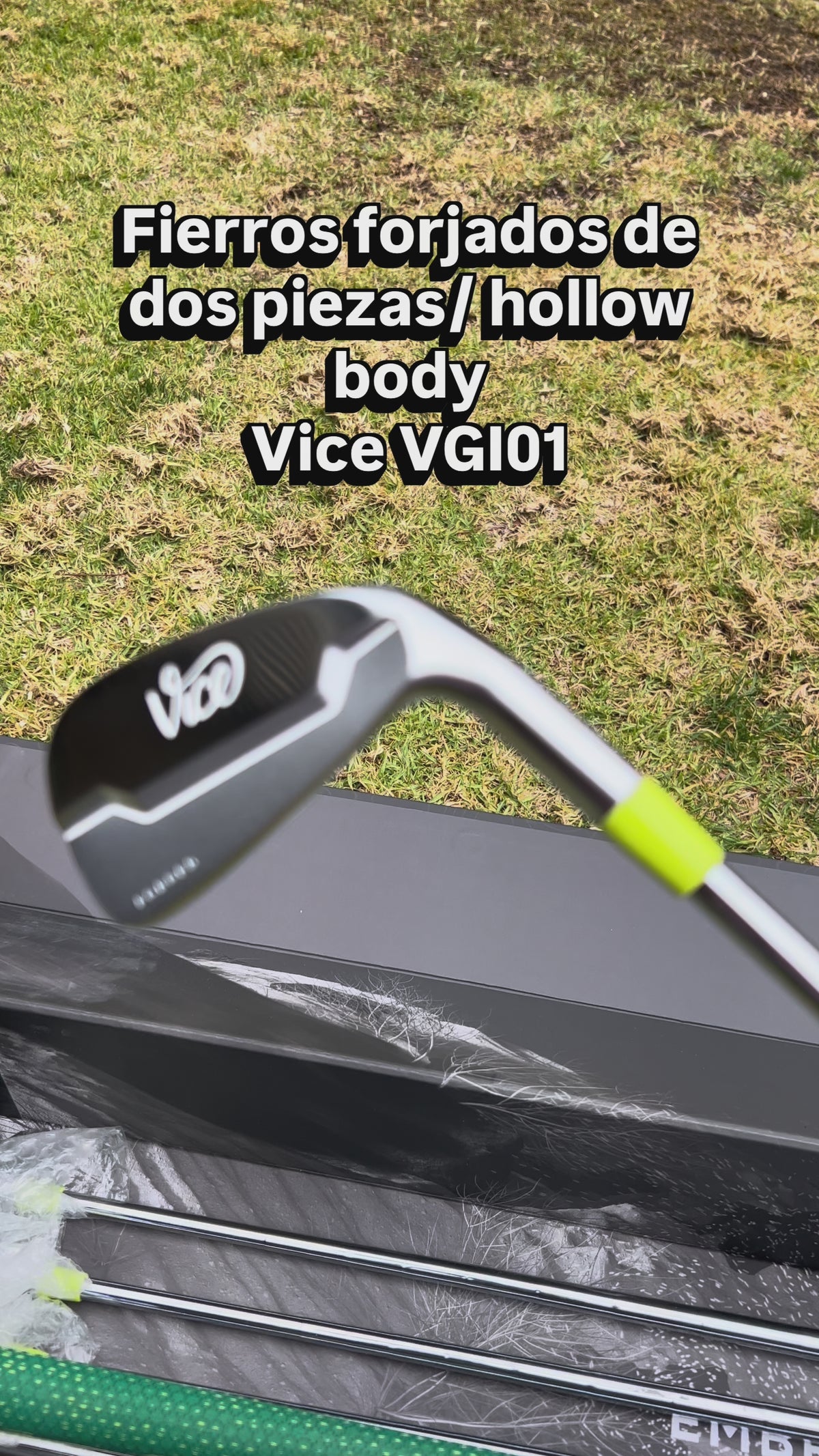 Cargar vídeo: Set de Fierros Vice Golf VGI01 Black