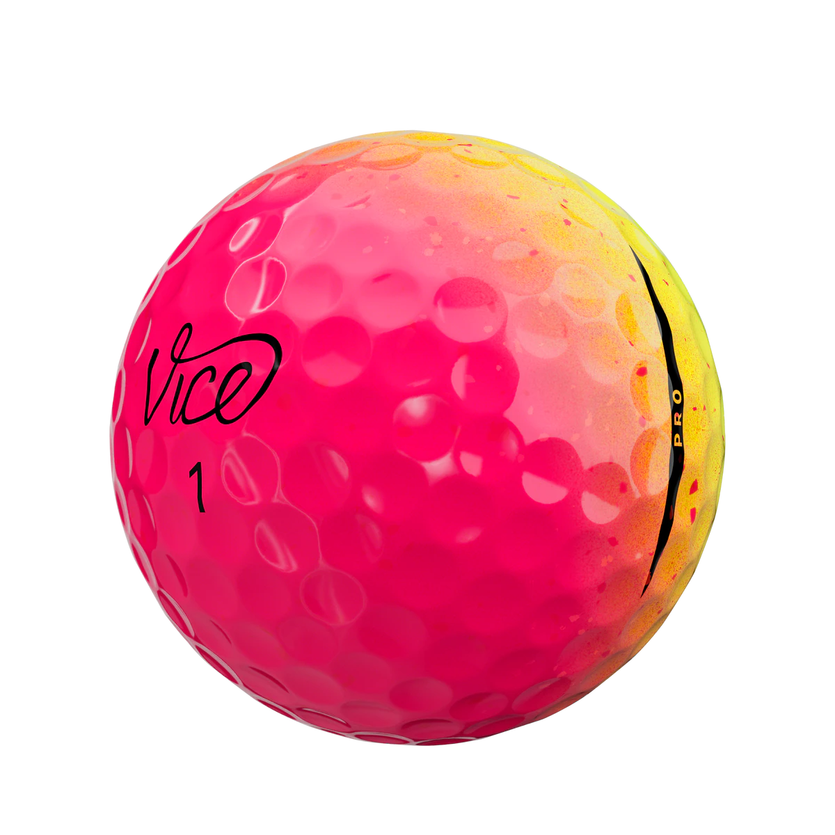 Vice Pro Neon Sunset- 12 pelotas de golf de edición limitada