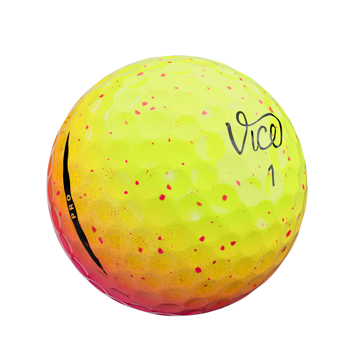 Vice Pro Neon Sunset- 12 pelotas de golf de edición limitada