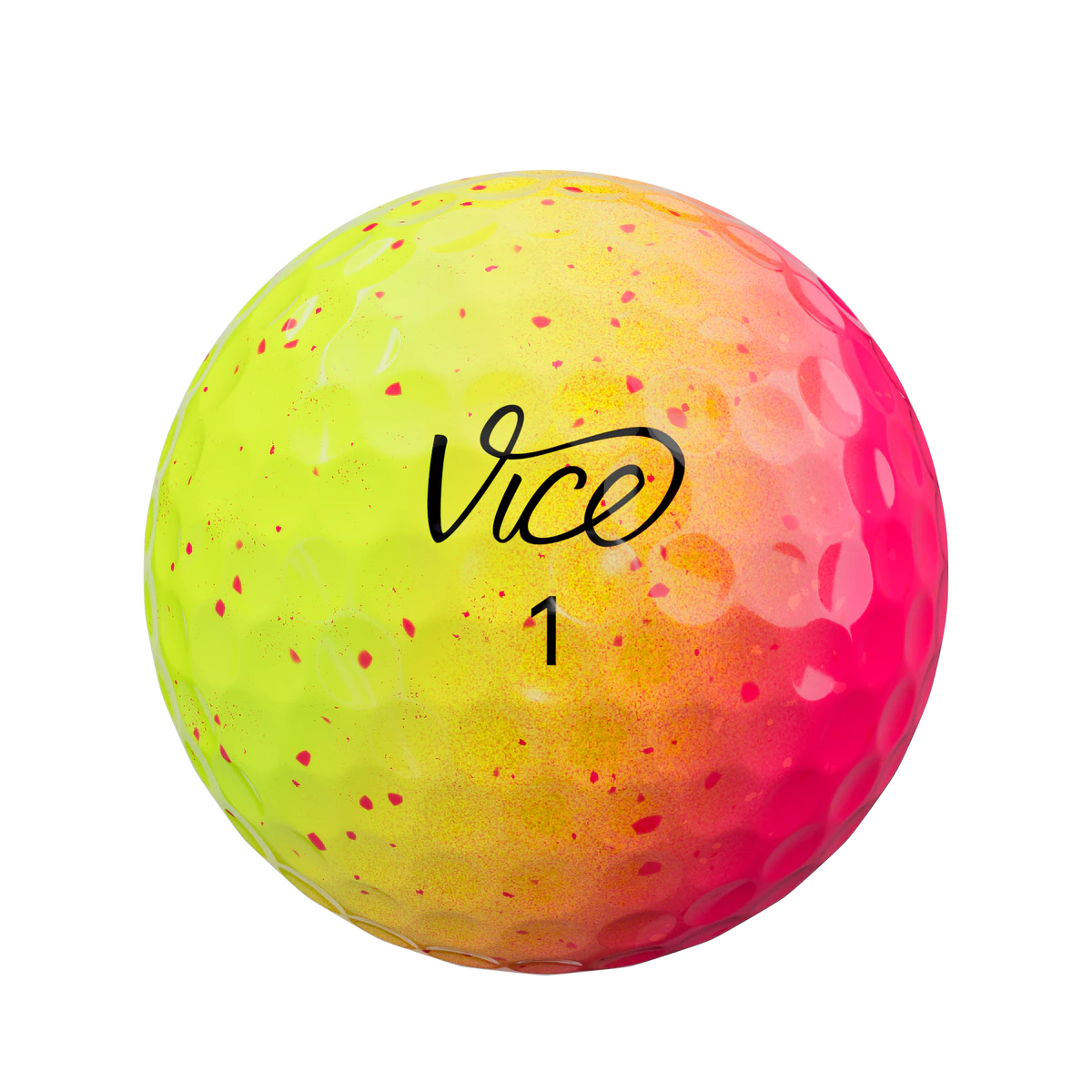 Vice Pro Neon Sunset- 12 pelotas de golf de edición limitada