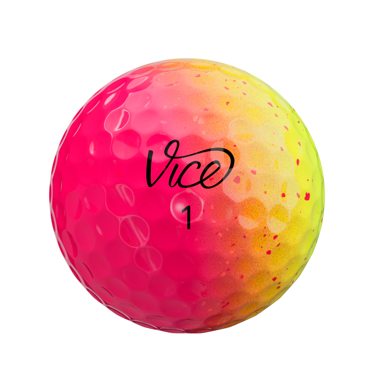 Vice Pro Neon Sunset- 12 pelotas de golf de edición limitada