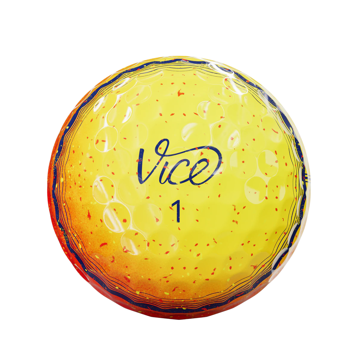 Vice Pro Fireball Tracer - 12 pelotas de golf de edición limitada