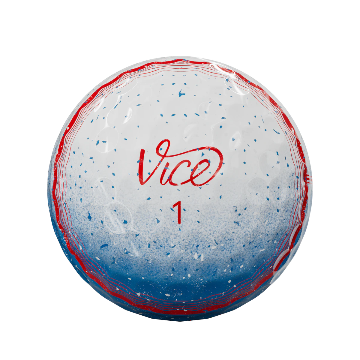 Vice  Pro Plus Artic Bomb Tracer - 12 pelotas de golf de edición limitada