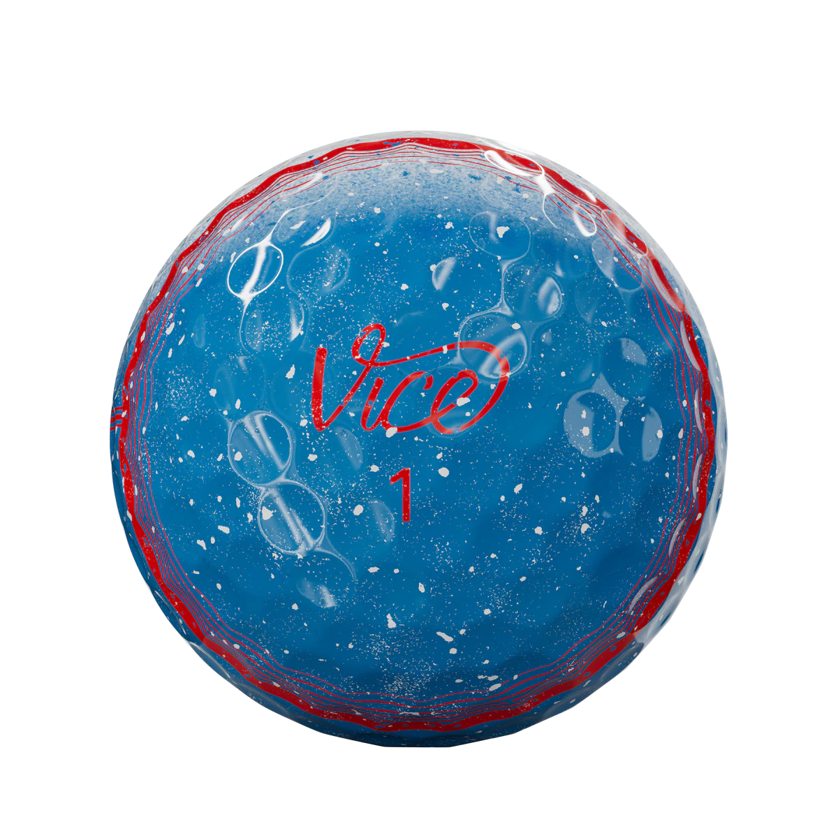 Vice  Pro Plus Artic Bomb Tracer - 12 pelotas de golf de edición limitada