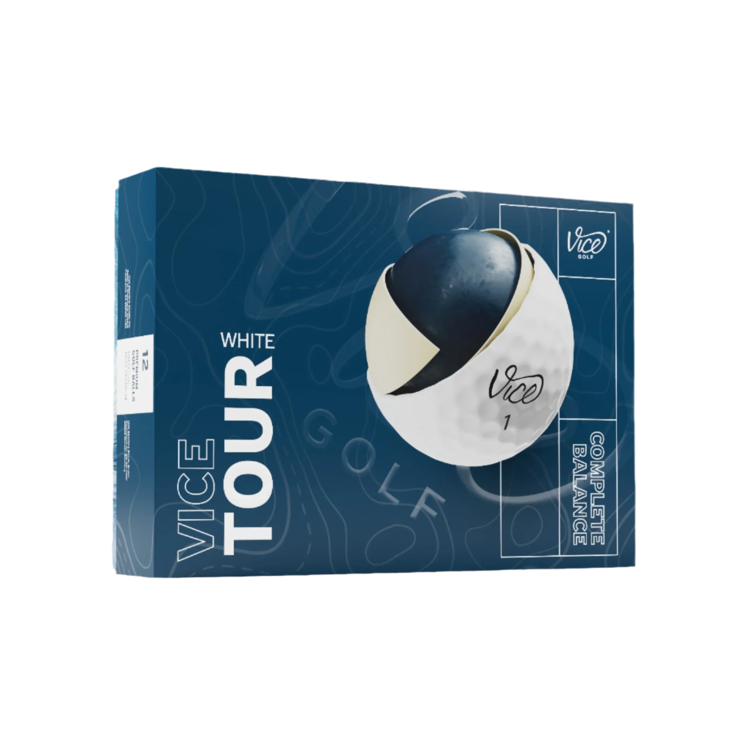 Vice Tour - 12 pelotas de golf
