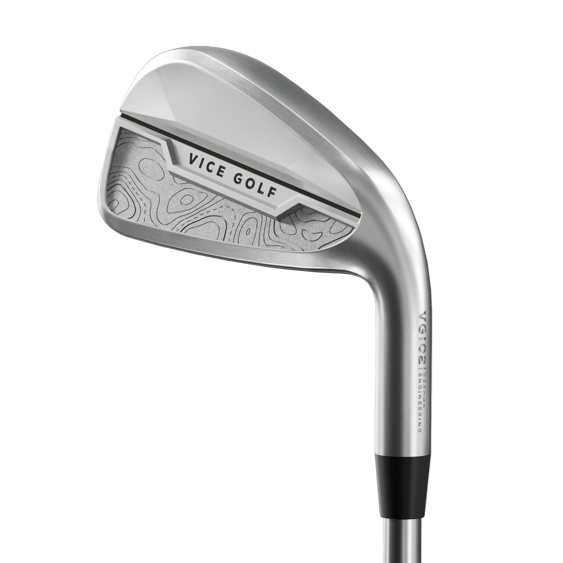 Vice Golf VGI02 Black - vista posterior del fierro