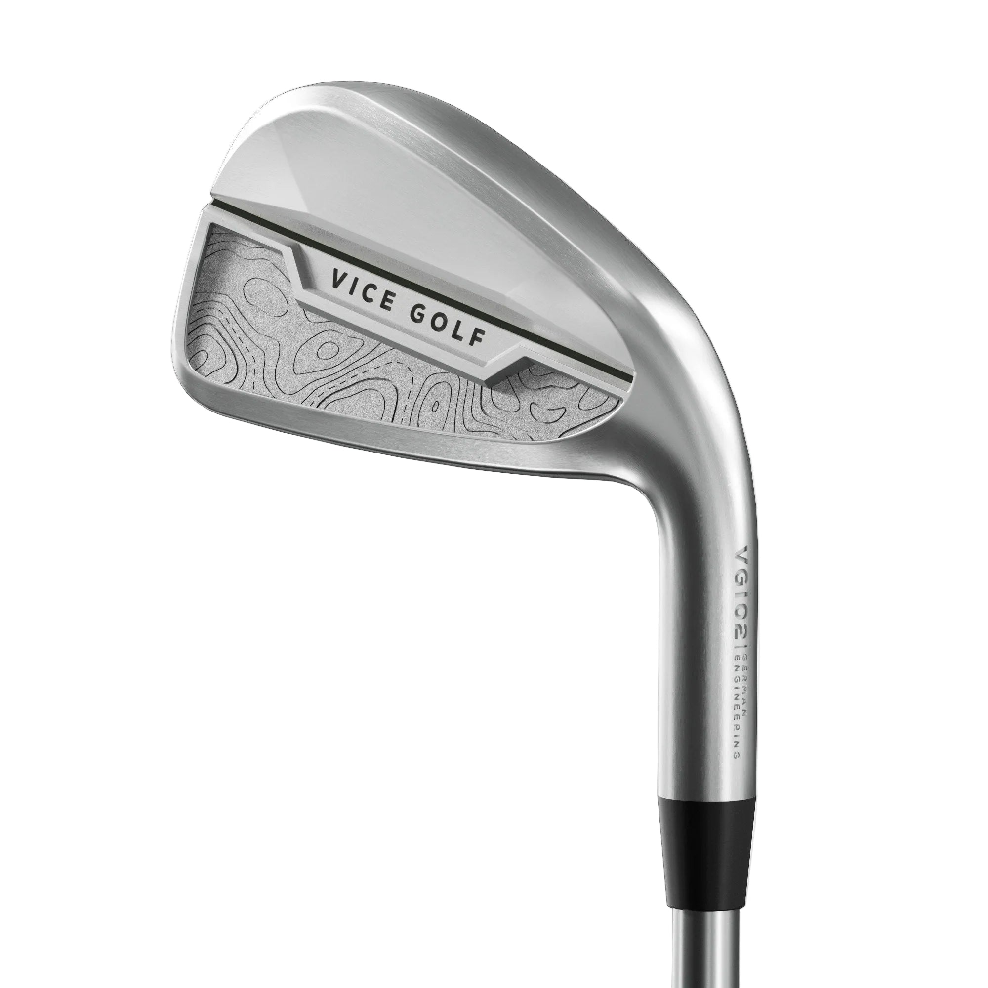 Vice Golf VGI02 Black - vista posterior del fierro